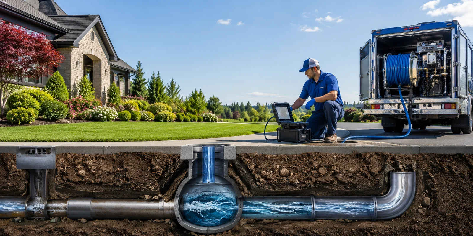 Drainage restoration information for Eau Claire, MI